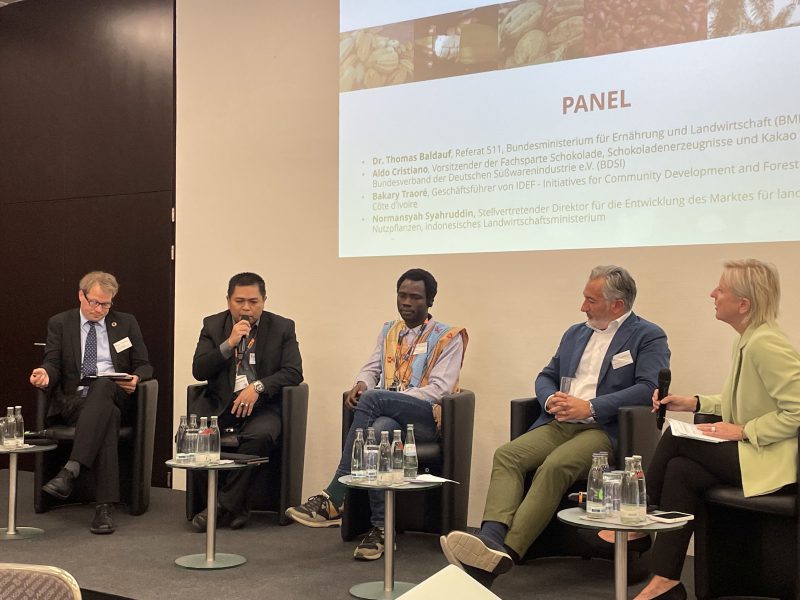 Panelisten auf der Anuga